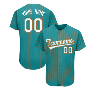 Jersey Baseball & Softball Terlaris Cepat Kering Pakaian Olahraga Kustom Bernapas Pakaian Olahraga Polos Jersey Baseball Softball - Product Image 3