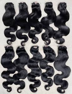 Extensiones de Cabello Humano Ondulado, 100% Cabello Vietnamita Virgen sin Procesar, Cutícula Alineada, Extensiones de Cabello Ondulado, Precio al por Mayor - Product Image 5