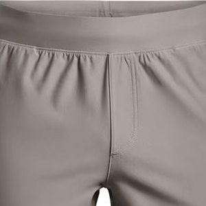 Short de bain pour homme, couleur unie, taille élastique, séchage rapide, en nylon tricoté 100g, taille mi-haute - Product Image 3