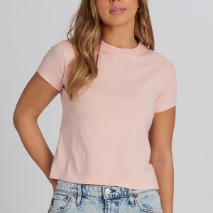 เสื้อครอปท็อปผู้หญิงสำหรับฤดูร้อน สวมใส่สบาย รุ่นปี 2025 คุณภาพสูง มีจำหน่ายแล้ว - Product Image 5