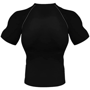 Long Sleeve Rash Guard Surf Shirt BJJ Rash Guards T Shirt Men <b>Short</b> Sleeve <b>Compression</b> Shirt Swimming Rash Guard for Men - Product Image 2