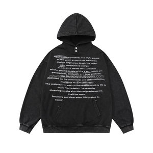 Sudadera con Capucha de Alta Calidad para Hombre, 100% Algodón, Corte Regular, Gruesa, Informal, para Invierno, Lisa, con Impresión Digital - Product Image 3