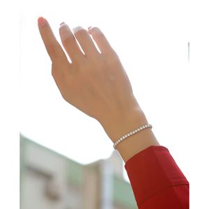 Set di Bracciali Tennis Unici nel Loro Genere con Diamanti Moissan da 0,1 Carati, Placcati in Argento Sterling S925, Gioielli Eleganti - Product Image 4