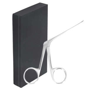 Micro-pinces chirurgicales pour oreilles en acier inoxydable, manuelles, réutilisables, de haute qualité, instrument chirurgical ORL, personnalisation de la marque, CE Classe I - Product Image 1