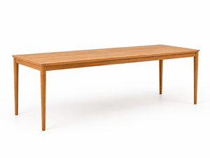 Table à manger en teck 10 places, bois massif, mobilier d'extérieur pour restaurant, hôtel, resort, patio, fabrication sur mesure OEM ODM, Indonésie - Product Image 3