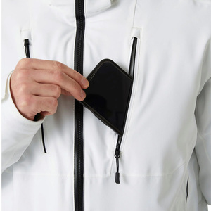 Veste de ski imperméable pour homme avec options d'impression personnalisées, manteau thermique d'extérieur pour la neige par temps froid avec support de service OEM - Product Image 4