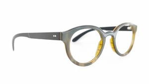 Nuevas Monturas de Gafas de Sol Ópticas de Cuerno de Búfalo Ecológicas y Naturales de ILAHI, Hechas a Mano, Modernas, Rústicas, de Forma Cuadrada, Modelo Love Angel Antique - Product Image 1