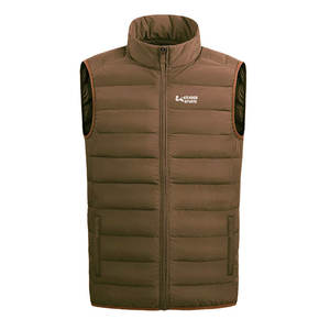 Dernier design de gilets pour hommes avec fermeture éclair personnalisée et poches, vente chaude, prix raisonnable, meilleurs gilets pour hommes - Product Image 1