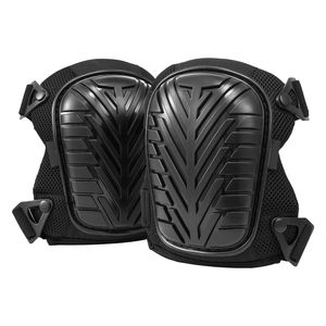 Ginocchiere Resistenti per Lavoro e Allenamento con Cinghie Regolabili e Rivetti, Cuscinetto in Gel Schiuma Spessa - Product Image 5