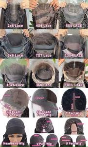 Vietnamese Hair Wholesale 13x6 <b>hd</b> Human Hair <b>Lace</b> Front <b>Wig</b> 250 Density Color <b>Wig</b> P4/30 Perruque Couleur Piano <b>Lace</b> Frontal <b>Wig</b> - Product Image 6