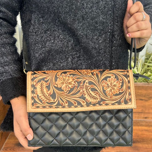 Vente en gros de sacs à bandoulière de luxe personnalisés en cuir usiné à la main sac à bandoulière matelassé sacs à main pochettes en cuir de vache de haute qualité pour femmes - Product Image 2