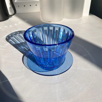 Prix d'usine : Entonnoir filtre pour café pour le versement, pour préparation manuelle à débit fluide, idéal pour la maison, les cafés et les bars