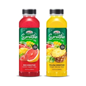 Mélange de smoothies sains, jus de fruits et légumes frais, boissons 500 ml, marque de boissons, fabricant de boissons non alcoolisées, OEM ODM, échantillon gratuit - Product Image 1