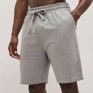 Pantalones Cortos de Verano de Algodón 100% No Tejido al por Mayor, Calidad Premium, Personalizados, de Cintura Media Elástica, Lisos por Delante, Ideales para Gimnasio y Uso Urbano - Product Image 1