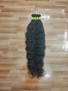 Extensions de cheveux naturels Remy d'Inde du Sud, double trame, toutes couleurs, pour la vente en gros, au détail et usage en salon - Product Image 3