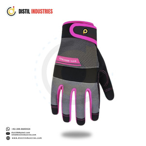Guantes de Mecánico Resistentes Personalizados, Guantes de Protección de Cuero Tácticos para Trabajo al Aire Libre en Invierno - Product Image 4