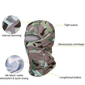 Cagoule de sport respirante et confortable pour la randonnée et le cyclisme, masque intégral léger en tissu extensible, modèle OEM 2026 - Product Image 5