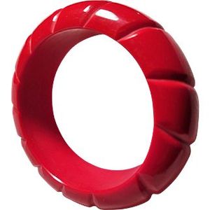 High Rated Carved Resin Bangles Chunky Stack Daily Wear Party Festive Handmade Retro Lucite Hand Cuff Acetate Statement <b>Bracelet</b> - Product Image 2