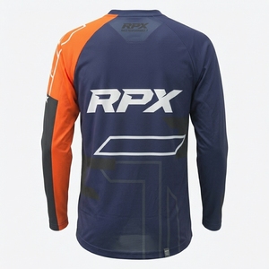 เสื้อมอเตอร์ครอส RPX แบบสั่งทำพิเศษ พิมพ์ลายโลโก้สีตามสั่ง ดีไซน์ใหม่ แห้งเร็ว คุณภาพสูง สำหรับขี่มอเตอร์ไซค์วิบาก - Product Image 2