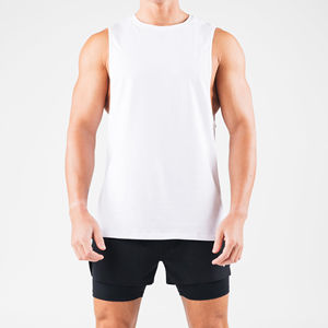 Camiseta sin Mangas para Hombre, Informal, Ecológica, Transpirable, de Secado Rápido, Corte Regular, Ropa Deportiva, al Mejor Precio para el Verano - Product Image 1