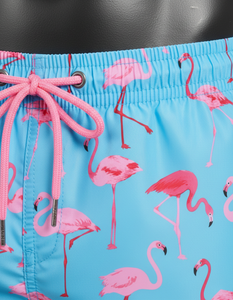 กางเกงชายหาดแบบซับลิเมชั่นสั่งทำพิเศษ 2 in 1 กางเกงว่ายน้ำผู้ชายพร้อมกางเกงเลกกิ้งซับในแบบรัดรูป แฟชั่นทันสมัย แห้งเร็ว - Product Image 4