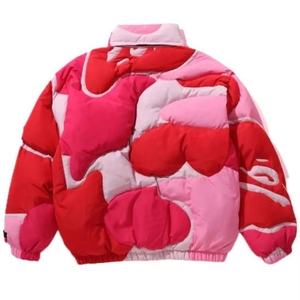Custom <b>Camo</b> Puffer <b>Jacket</b> Women Winter Hooded Quilted Warm Outdoor Fashion <b>Jacket</b> Windproof Lightweight Casual Coat - Product Image 2