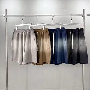 Hot Summer High Quality Men Two Piece Shorts <b>Set</b> Men Suits Acid Wash Cotton 100% T Shirts Jogger Running Stone Wash Shorts <b>Sets</b> - Product Image 4