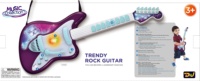 Guitare rock à piles tendance pour enfants de 3 ans et plus, type à cordes, musique intégrée, lumières colorées, matériau ABS, jouet éducatif 8