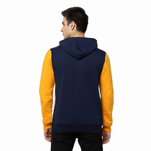 Nueva Llegada, Sudadera con Capucha para Hombre, Transpirable, con Logotipo Personalizado, Bloques de Color, Corte Regular, 100% Algodón, Resistente al Viento, para Invierno - Product Image 2