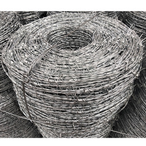 โรงงานขายตรง<span class=keywords><strong>ลวดหนาม</strong></span>ชุบสังกะสีคุณภาพสูง น้ำหนัก 50 กิโลกรัม - Product Image 4