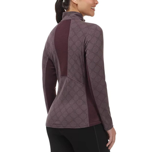 Haut de sport équestre décontracté pour femme à manches longues, en tissu léger et respirant, idéal pour l'équitation et le quotidien - Product Image 2