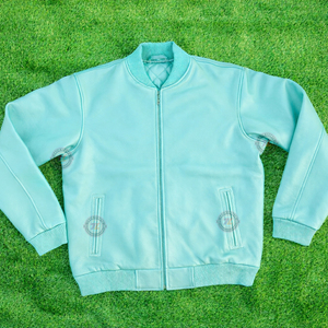 Chaqueta Bomber de Cuero Genuino Suave para Uso Casual, Chaqueta Cortavientos de Cuero para Exteriores, Chaqueta Varsity Cálida, Venta Especial - Product Image 1
