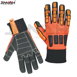 Gants de mécanicien personnalisés, robustes, de sécurité au travail, en cuir synthétique, confortables pour les mains, nouvelle arrivée - Product Image 2
