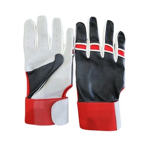 Gants de frappe de baseball avec paume rembourrée, respirants, adhérence optimale, poignet réglable, confortables, durables, légers, pour l'entraînement sportif. - Product Image 1