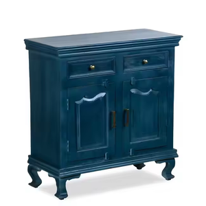 Meuble de rangement en bois avec portes et tiroirs, meuble polyvalent pour l'organisation de la salle à manger à la maison - Product Image 1