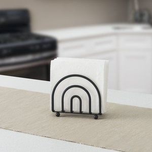 Premium Contemporary Metal Napkin <b>Holder</b> Suitable For Hotels Restaurants Dining Rooms And <b>Kitchen</b> <b>Tissue</b> Arrangement Accessories - Product Image 1
