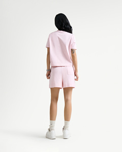 Camiseta Básica de Verano para Mujer, Cuello Redondo, Manga Corta, Color Sólido, Algodón, Corte Regular, Transpirable, Secado Rápido - Product Image 4