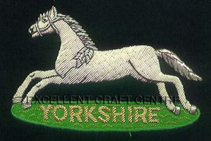 YORKSHIRE High Quality Lace Embroidered Patch <b>Sew</b>-On Fabric Badge Circular Luxury Design for Garment - Product Image 6