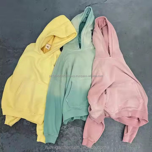 Sudadera con Capucha de Lujo de Felpa Francesa Gruesa, Estilo Holgado con Hombros Caídos, Sudadera con Capucha Personalizada para Hombre, Estilo con Combinación de Colores - Product Image 2