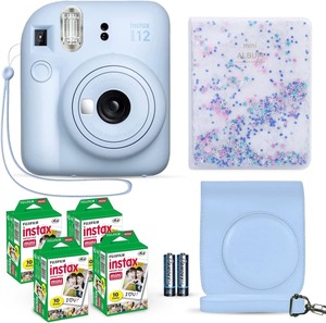 Cámara Instantánea Instax Mini 12 Color Blanco Arcilla + Paquete Económico de Película Fuji (40 Hojas) + Accesorios para Obturador + Estuche de Transporte - Product Image 5