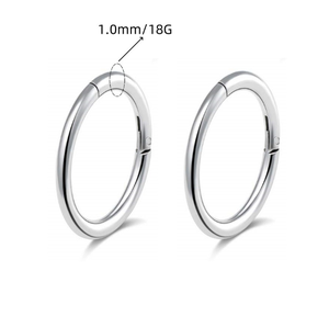 Stainless Steel Unisex Body <b>Jewelry</b> <b>Piercing</b> Hoop - Product Image 2