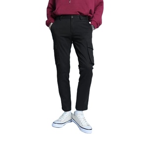 <b>Men's</b> High Quality <b>Khaki</b> Drawstring Sweatpants Casual Joggers Cargo Pants Stretch Multi-Pockets Flat Front Custom BD <b>Shorts</b> - Product Image 3