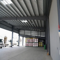 QCF292 Hangar/Garage préfabriqué en acier à faible coût et installation facile pour le stationnement de voitures