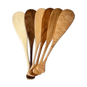 Ensemble de spatules de cuisson en bois robustes, spatules longues en bois pour cuisine commerciale, ustensiles pour wok, vente en gros - Product Image 1