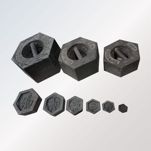 Ensemble de poids hexagonaux en métal pour calibrage de balance, 3, 5, 10, 20, 50 kg, pour test de balance - Product Image 2