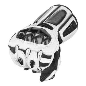 Gants de course pour moto en cuir de vachette de haute qualité, compatibles avec les écrans tactiles - Product Image 4