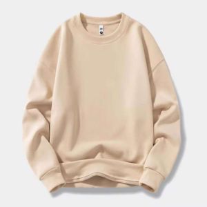 เสื้อสเวตเชิ้ตทรงโอเวอร์ไซส์ ผ้าฟลีซหนา 450 กรัม คอกลม แขนเสื้อแบบดรอปโชว์เดอร์ ทรงสวยเรียบง่าย รับผลิตตามแบบจากโรงงาน - Product Image 6