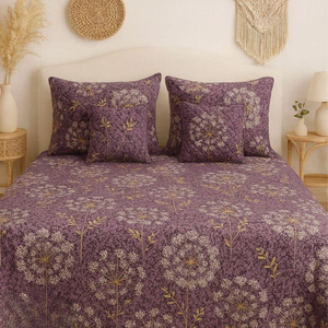 Ropa de Cama de Lujo para el Hogar, que Eleva tu Vida Cotidiana |   Juego de Ropa de Cama de 5 Piezas de Tamaño Grande |   Fundas de Almohada Acolchadas con Cierre |   2026 - Product Image 1