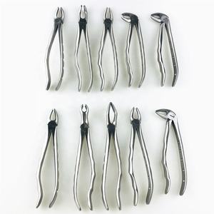 Surgi Right 10Pcs/Set <b>Electric</b> Dental Extraction Plier Forceps <b>Kit</b> CB Certified Ergonomic Grip 3 Jaw Positions-High Surgical - Product Image 1