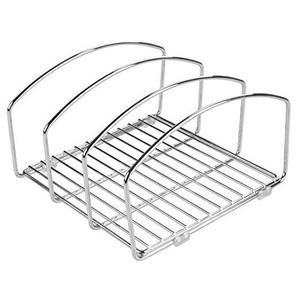Étagère murale moderne en fer à double niveau multifonctionnelle pour cuisine, support de rangement pratique pour la maison, organisateur de cuisine OEM - Product Image 3